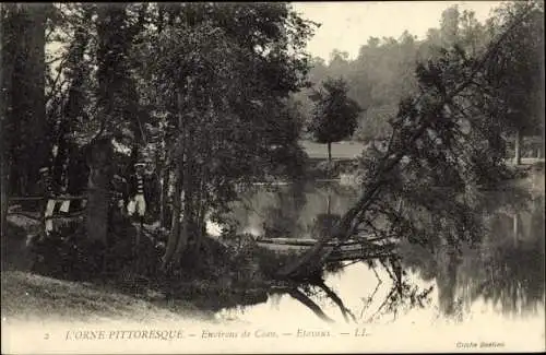 Ak Saint André de Fontenay Calvados, L'Orne Pittoresque, Environs de Caen