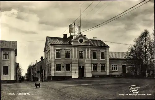 Ak Piteå Schweden, Radhuset