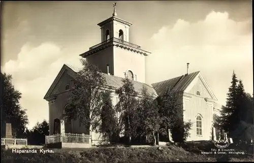 Ak Haparanda Schweden, Blick auf die Kirche