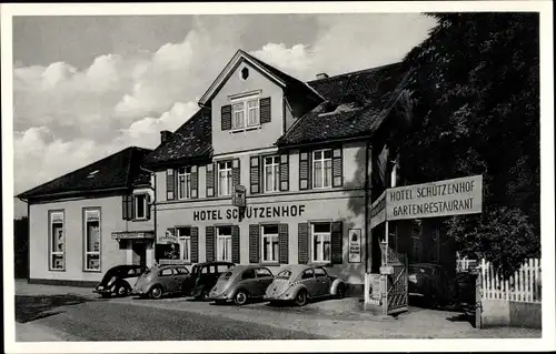 Ak Erbach im Odenwald, Hotel Schützenhof von Georg Eckerlin