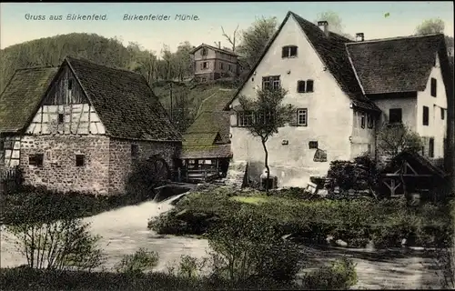 Ak Birkenfeld in Württemberg, Birkenfelder Mühle
