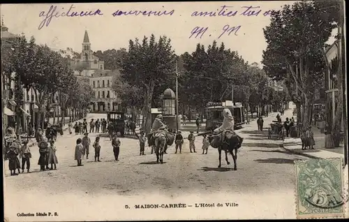Ak Maison Carree Algerien, L'Hotel de Ville