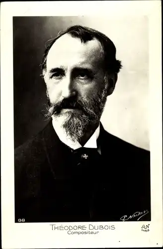 Ak Komponist Theodore Dubois, Portrait