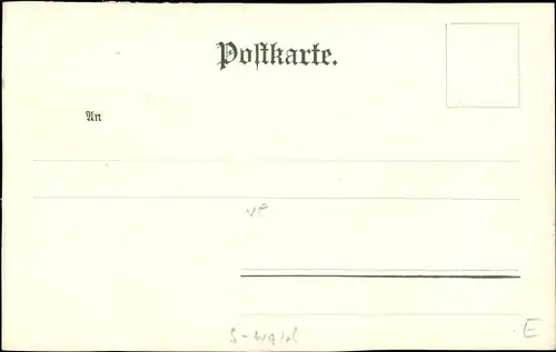 Litho Schwarzwald Postkarten Nr. 3, Schwarzwaldhaus, Schafherde