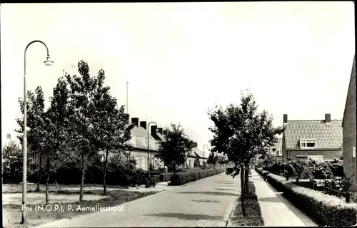 Ak Ens Noordoostpolder Flevoland Niederlande, P. Aemeliusstraat