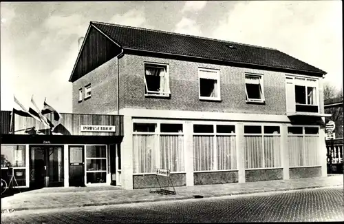 Ak Emmeloord Noordoostpolder Flevoland Niederlande, Cafe Koffiehuis Prinsenhof, Zuiderkade 6