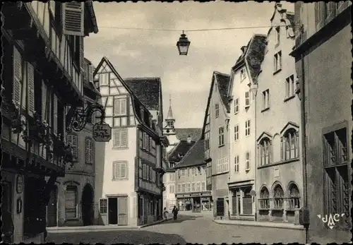 Ak Colmar Kolmar Elsass Haut Rhin, La Grand' Rue