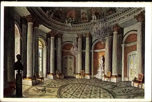 Künstler Ak Jaunbersin, J., Potsdam in Brandenburg, Sanssouci, Marmorsaal