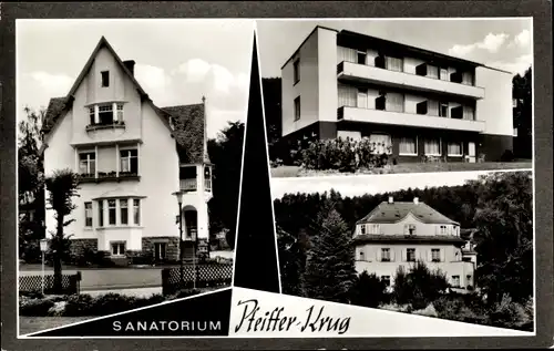 Ak Bad Orb im Spessart, Blick auf das Sanatorium Pfeiffer Krug