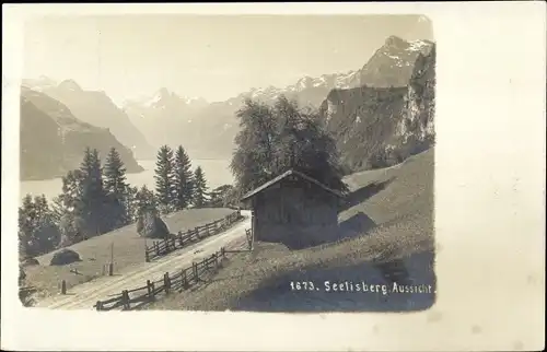 Foto Ak Seelisberg Kanton Uri, Teilansicht, Aussicht