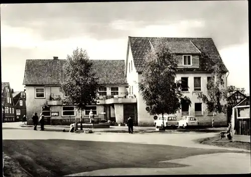 Ak Hinternah Schleusingen Thüringen, Rat der Gemeinde, Kaffee Leda