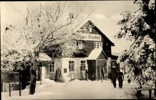 Ak Schellerhau Altenberg Osterzgebirge, Gasthof