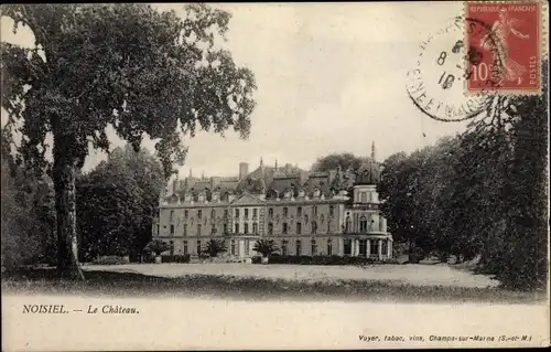 Ak Noisiel Seine-et-Marne, Le Chateau