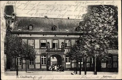 Ak Mönchengladbach in Nordrhein Westfalen, Rathaus