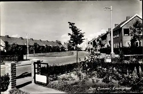 Ak Den Bommel Südholland, Emmaplein