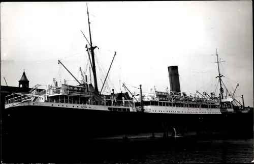 Foto Ak Steamer Darro, Dampfschiff, Royal Mail Lines