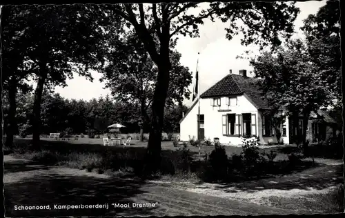 Ak Schoonoord Drenthe Niederlande, Kampeerboerderij Mooi Drenthe