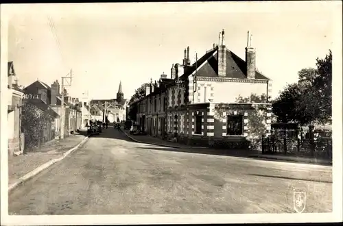 Ak Droué Loir-et-Cher, Avenue de la Gare