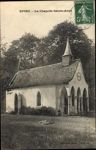 Ak Epiez Meuse, La Chapelle Sainte Anne