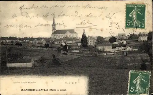 Saint Lambert du Lattay Maine et Loire, Panorama