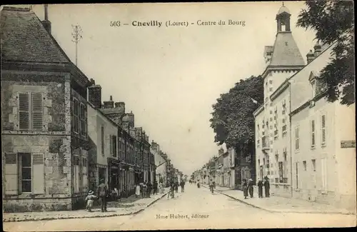 Ak Chevilly Loiret, Centre du Bourg