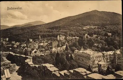 Ak Badenweiler am Schwarzwald, Panorama