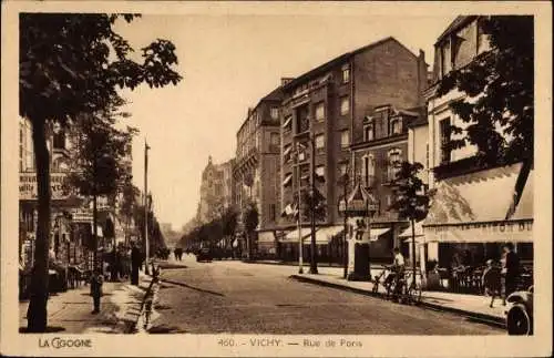 Ak Vichy Allier, Rue de Paris