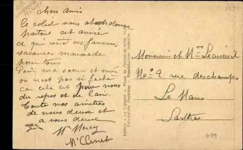 Ak Vichy Allier, Rue de Paris