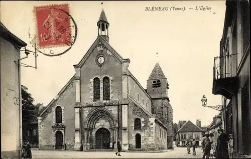 Ak Bleneau Yonne, L'Eglise