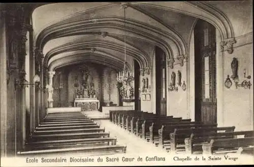 Ak Charenton Val de Marne, Ecole Secondaire Diocesaine du Sacre Coeur de Conflans, Chapelle