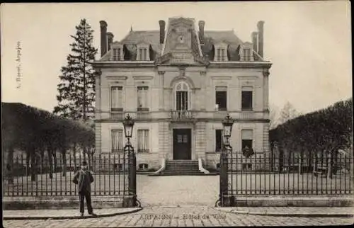 Ak Arpajon Essonne, Hotel de Ville