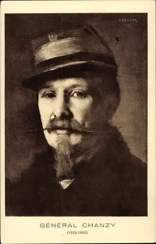 Ak General Chanzy, Französischer Heerführer