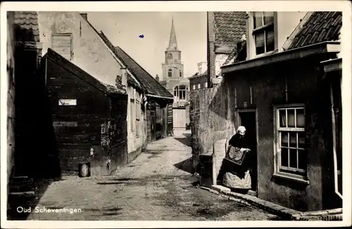Ak Scheveningen, Den Haag, Südholland, Altstadt