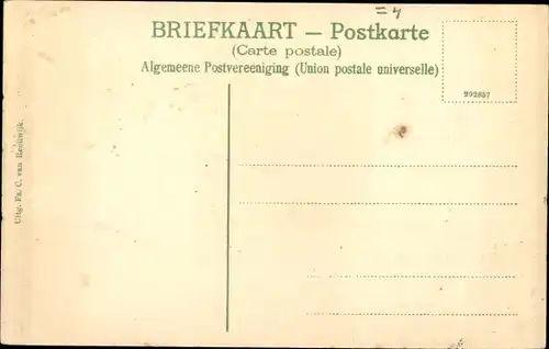 Ak Rotterdam, Südholland, Niederlande, Donk, Hilledijk 1e Rott tuindorp