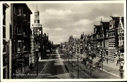 Ak Kralingen, Rotterdam, Südholland, Niederlande, Avenue Concordia