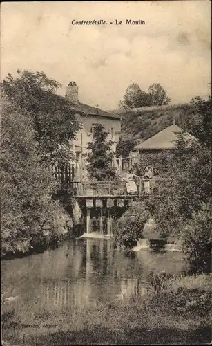 Ak Contrexéville Lothringen Vosges, Le Moulin, Mühle, Fluss
