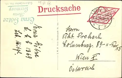 Ak Berlin Mitte, Opernhaus, Omnibus