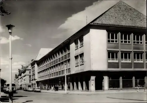 Ak Neubrandenburg in Mecklenburg, HO Kaufhaus in der Ernst Thälmann Straße