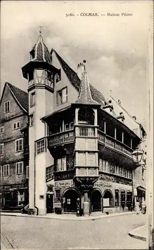 Ak Colmar Kolmar Elsass Haut Rhin, Maison Pfister