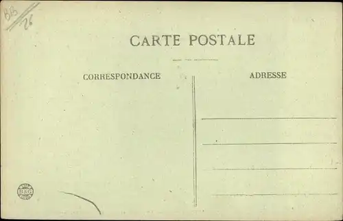 Ak Crest Drome, Vue generale, Blick auf den Ort