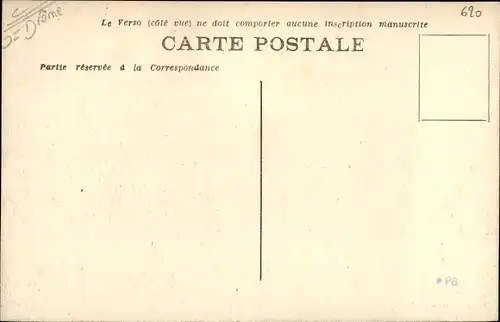 Ak Chabeuil Drome, Vue generale, Blick auf den Ort