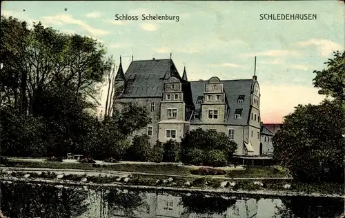 Ak Schledehausen Bissendorf in Niedersachsen, Schloss Schelenburg