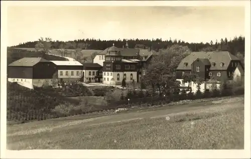 Ak Kretscham Rothensehma Neudorf Sehmatal im Erzgebirge, Genesungsheim der Sozialversicherung