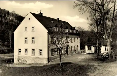 Ak Wolkenstein im Erzgebirge, Ferienheim Waldmühle