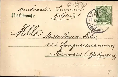 Ak Zwickau in Sachsen, Römerplatz