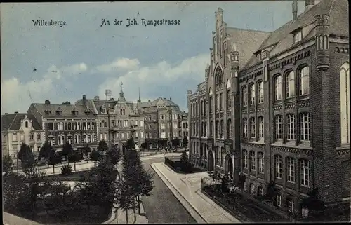 Ak Wittenberge an der Elbe Prignitz, Joh. Runge Straße