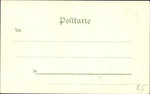 Litho Würzburg am Main Unterfranken, Stadtpanorama, Festung