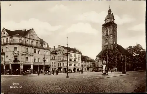 Ak Gotha in Thüringen, Neumarkt