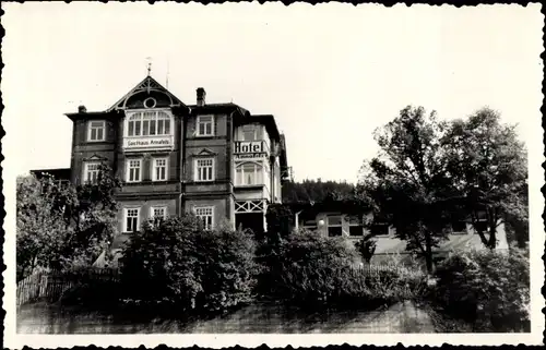 Ak Sitzendorf in Thüringen, Hotel Annafels