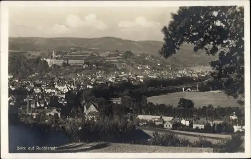 Ak Rudolstadt in Thüringen, Gesamtansicht